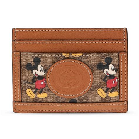 gucci disney case|Gucci Ladies Disney X Gucci GG Supreme Card Case.